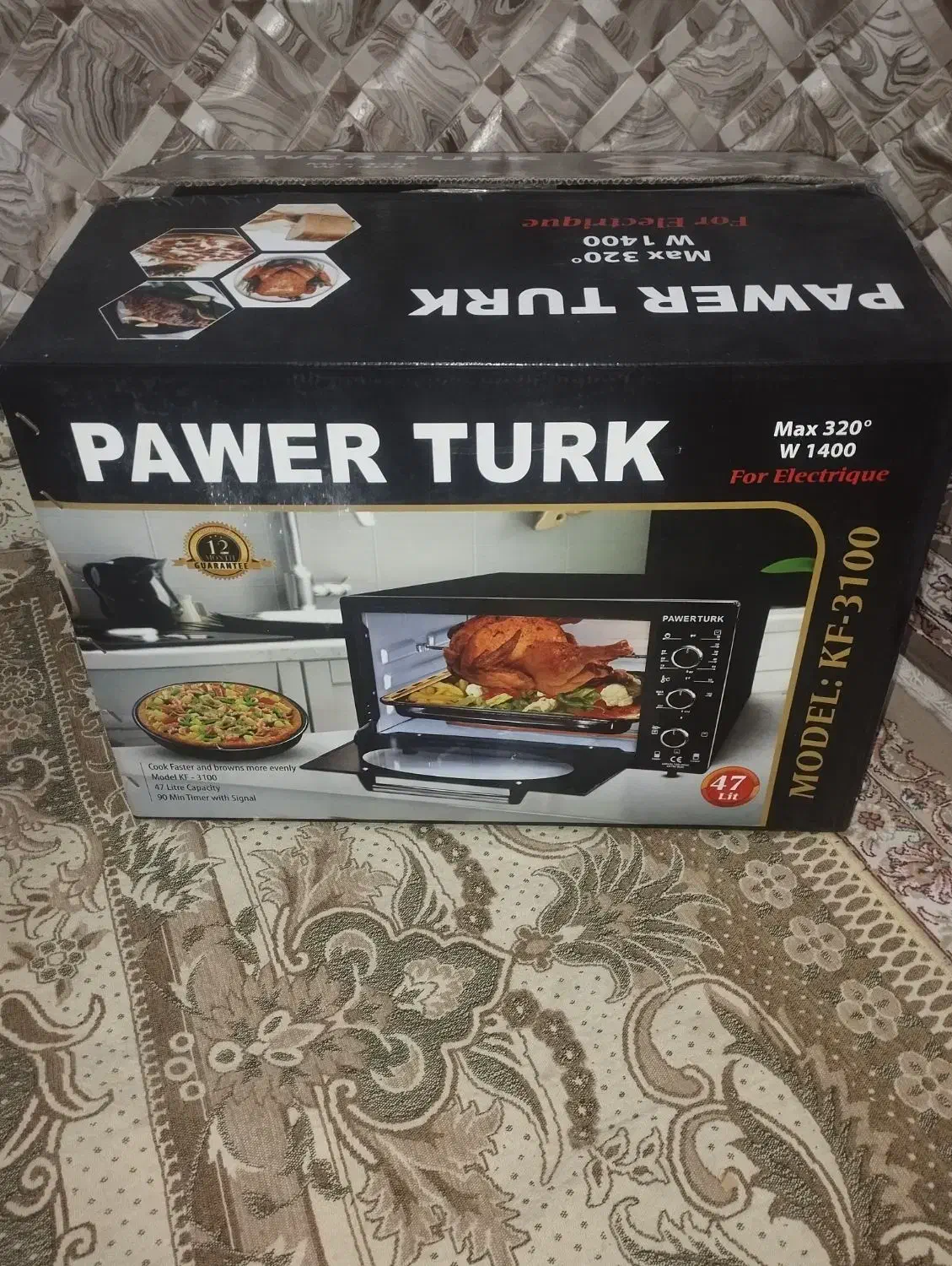 توستر پاور ترک|اجاق گاز و لوازم برقی پختوپز|تهران, قیام|دیوار