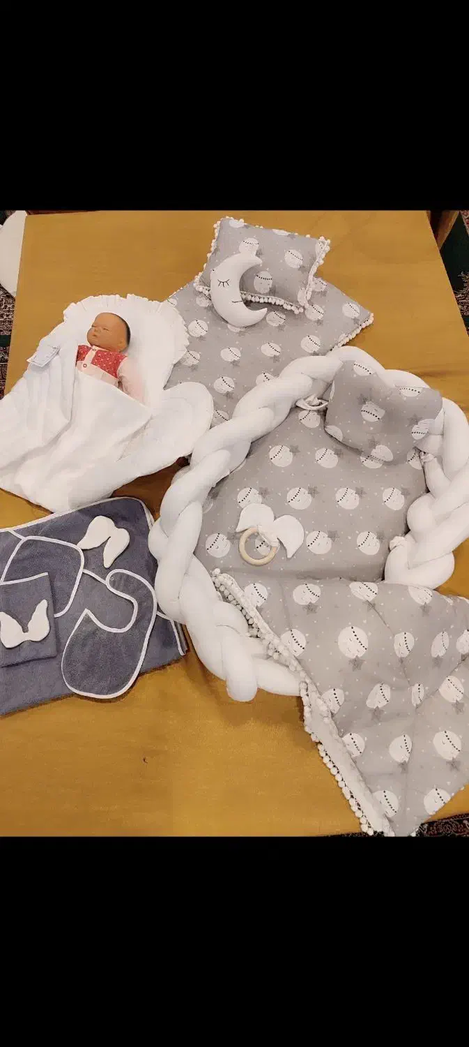 سرویس خواب و سرویس حوله نوزاد|اسباب و اثاث بچه|مشهد, ابوذر|دیوار