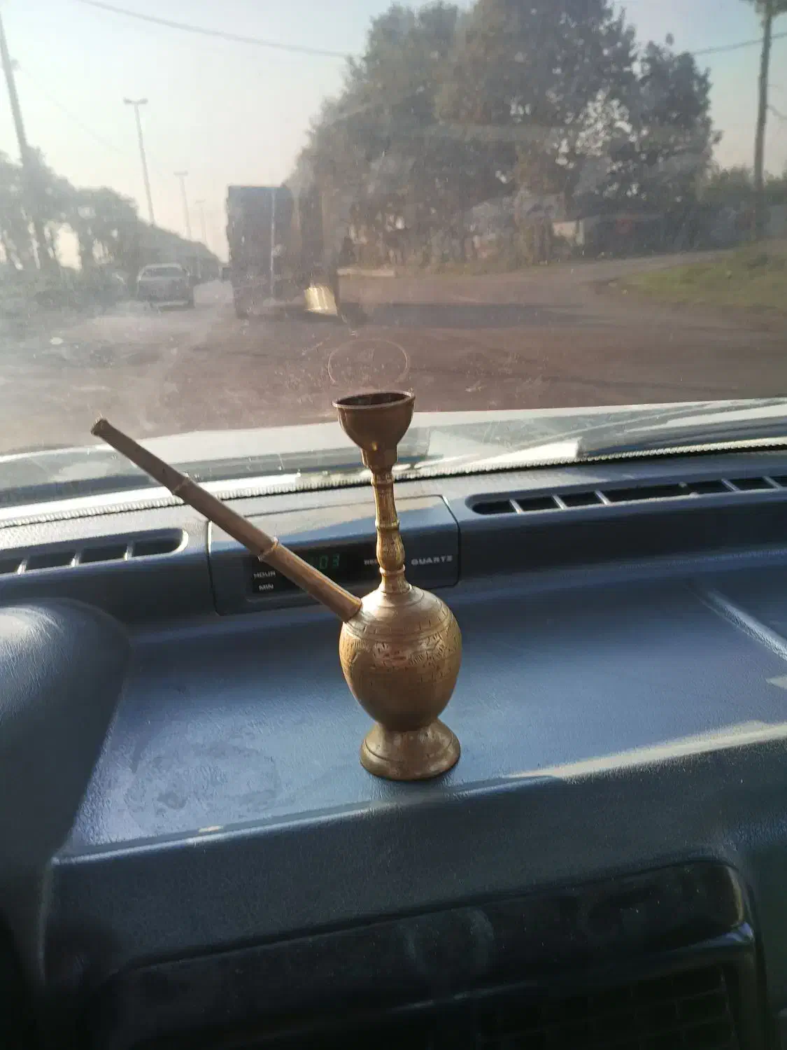 قلیان قدیمی|کلکسیون اشیاء عتیقه|گرگان, |دیوار