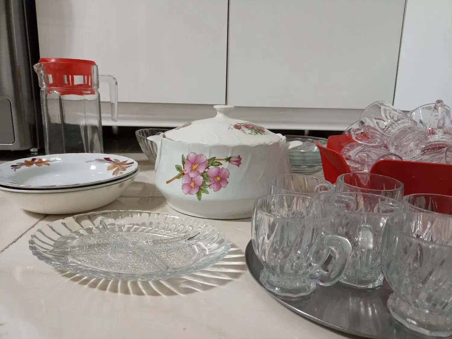 انواع ظرف|ظروف سرو و پذیرایی|سهند, |دیوار