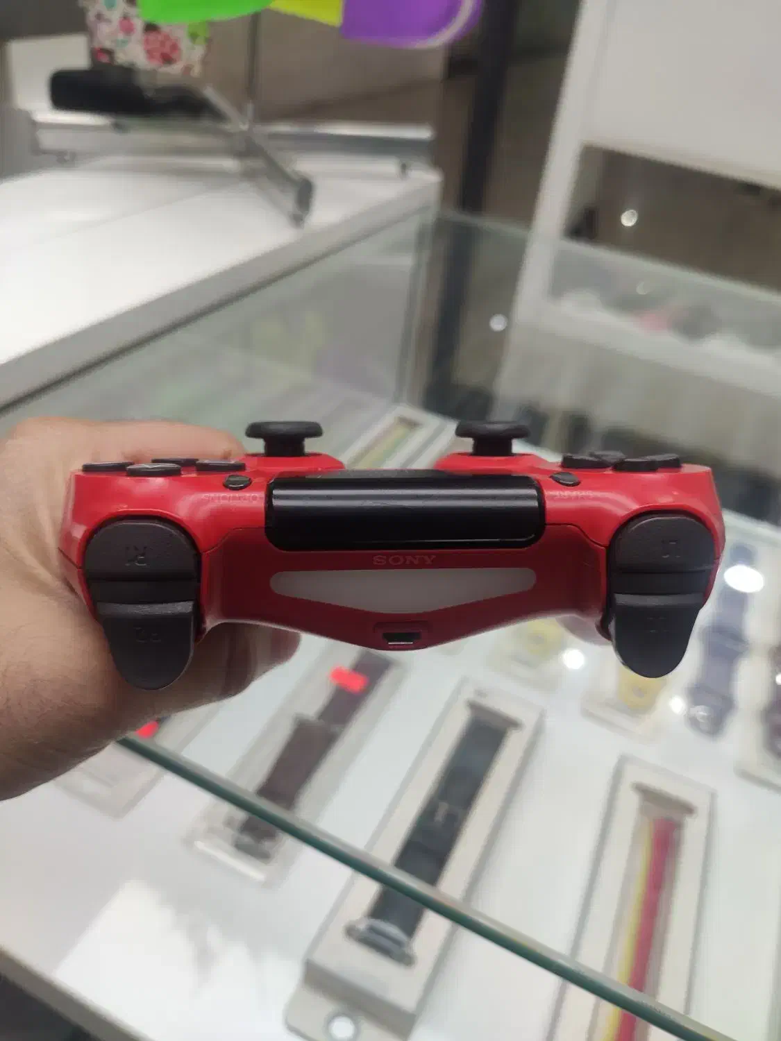 دسته اورجینال ps4 قرمز تضمینی|کنسول، بازی ویدئویی و آنلاین|تبریز, |دیوار