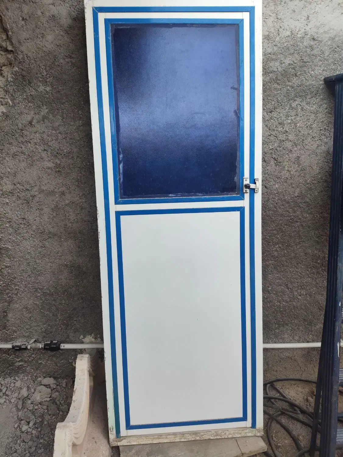 درب آلمینیومی سرویس بهداشتی|مصالح و تجهیزات ساختمان|شبانکاره, |دیوار