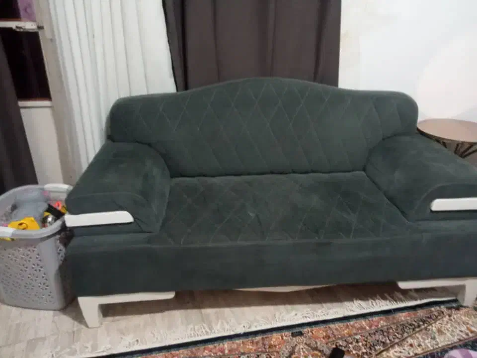 مبل چستر طوسی لیمویی قیمت حراجی فروش فوری|مبلمان خانگی و میز عسلی|مسجد سلیمان, |دیوار