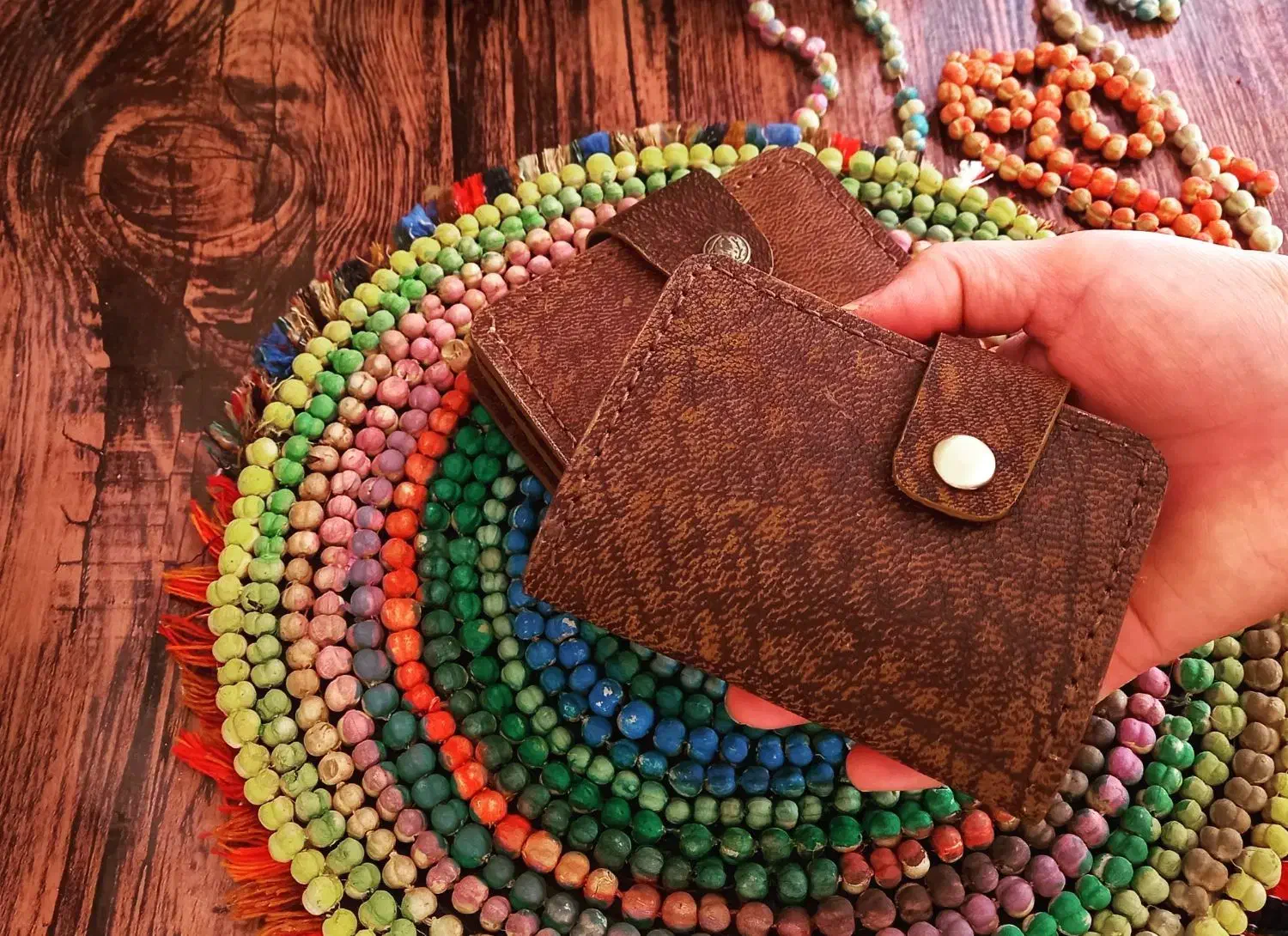 کیف کارت چرم طبیعی کد۲۲۲۲|کیف، کفش، کمربند|ارسنجان, |دیوار