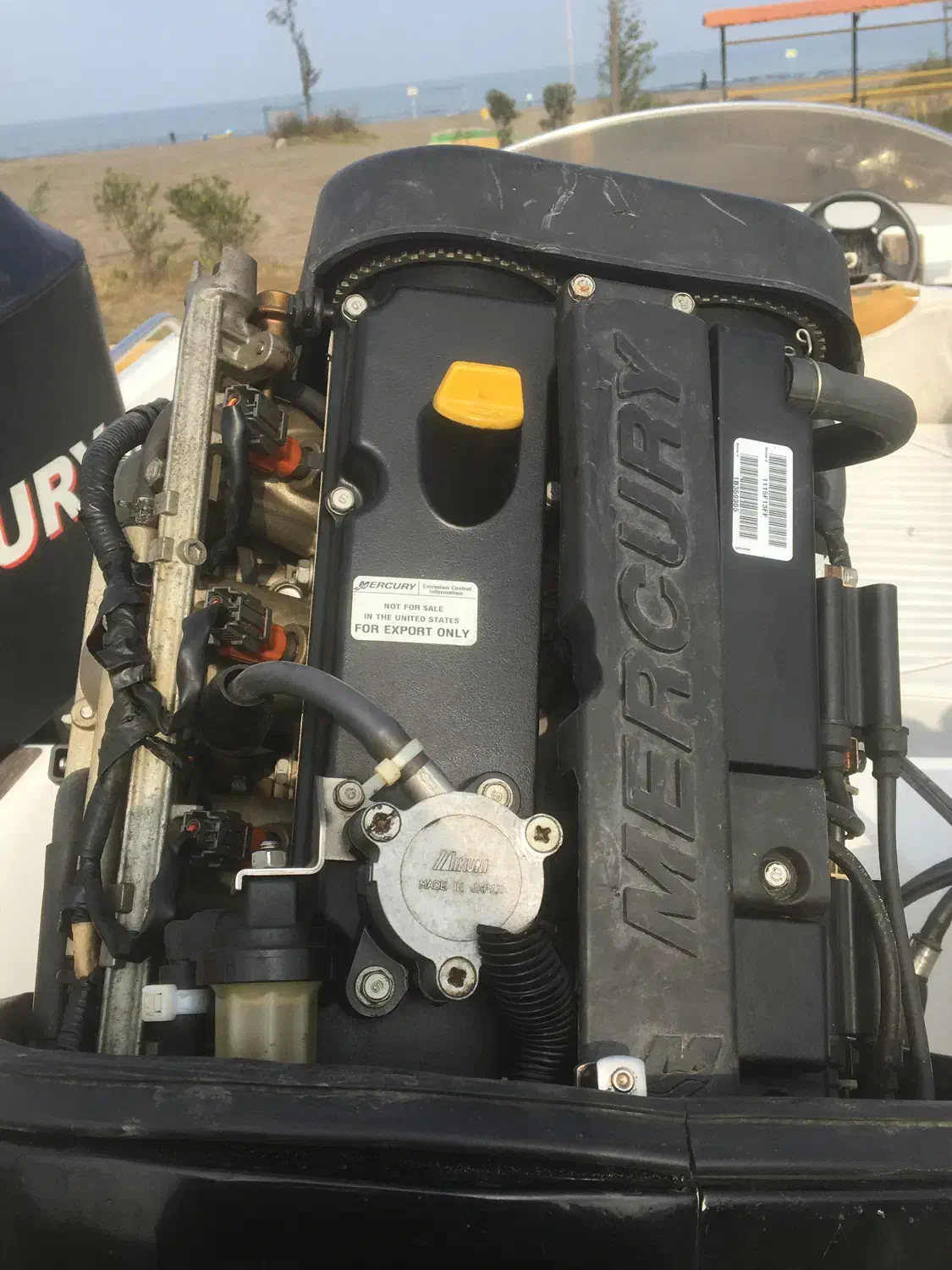 موتور قایق مرکوری چهارزمانه|قایق و سایر وسایل نقلیه|تهران, دکتر هوشیار|دیوار