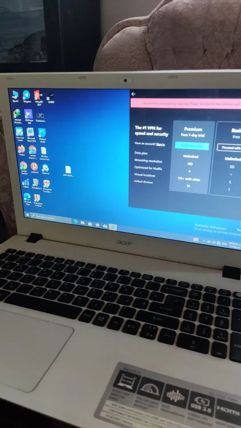 لپ تاپ ایسر|رایانه همراه|آستارا, |دیوار