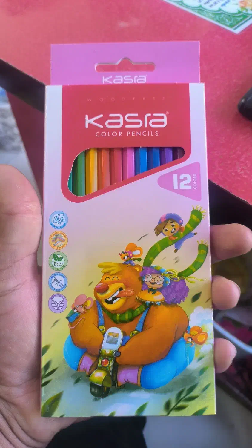 مداد رنگی پررنگ و با کیفیت|لوازم التحریر|گلبهار, شهر جدید گلبهار|دیوار