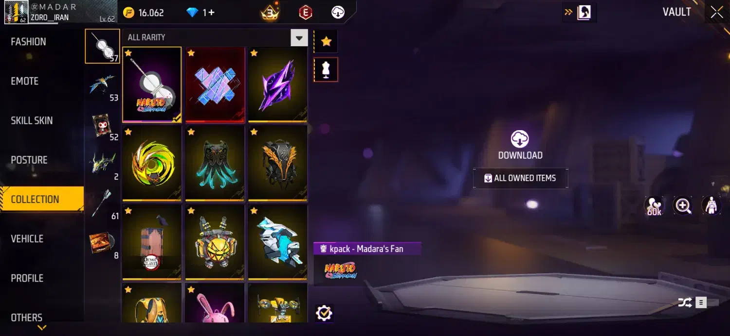 اکانت فری فایر|کنسول، بازی ویدئویی و آنلاین|صدرا-فارس, فاز ۱|دیوار