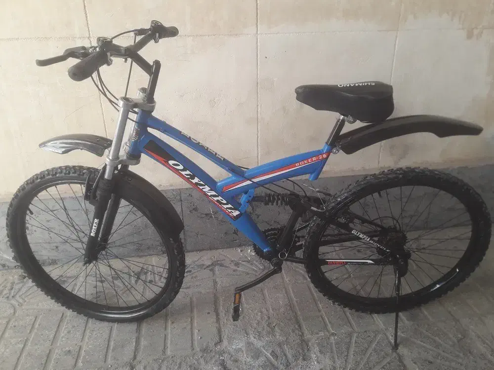 دوچرخه 26 دنده ای کمک دار در حد نو|دوچرخه، اسکیت، اسکوتر|تربت جام, مطهری|دیوار