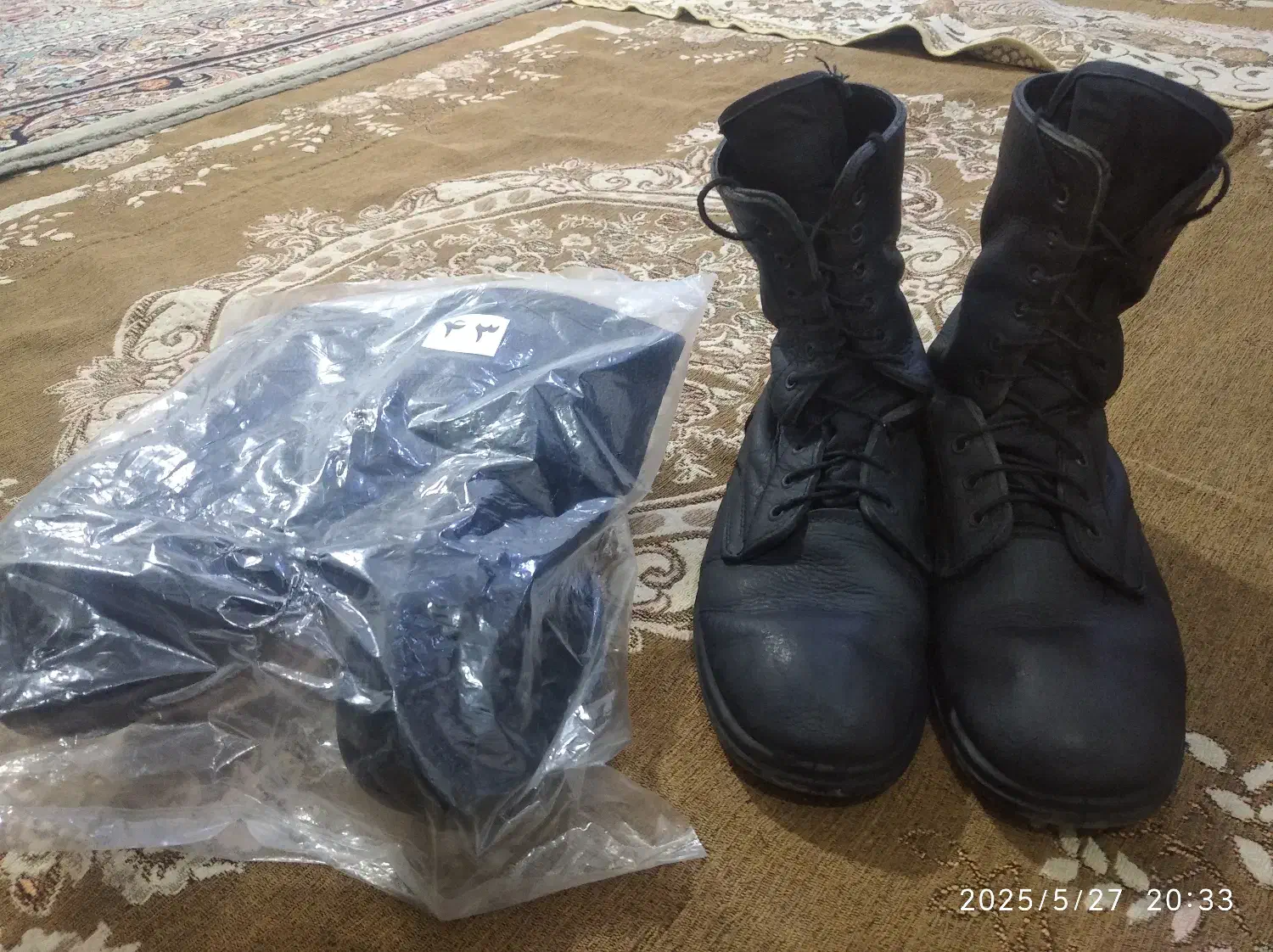 دو جفت پوتین نو|کیف، کفش، کمربند|ایلام, |دیوار