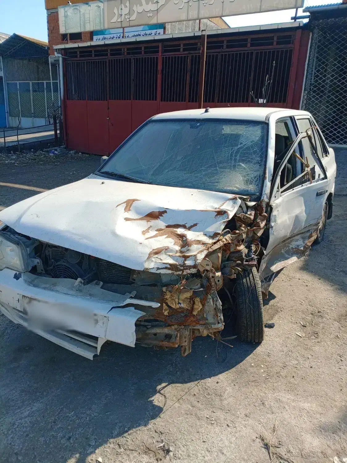 پراید 132 مدل 90 تصادفی|خودرو سواری و وانت|امیرکلا, |دیوار