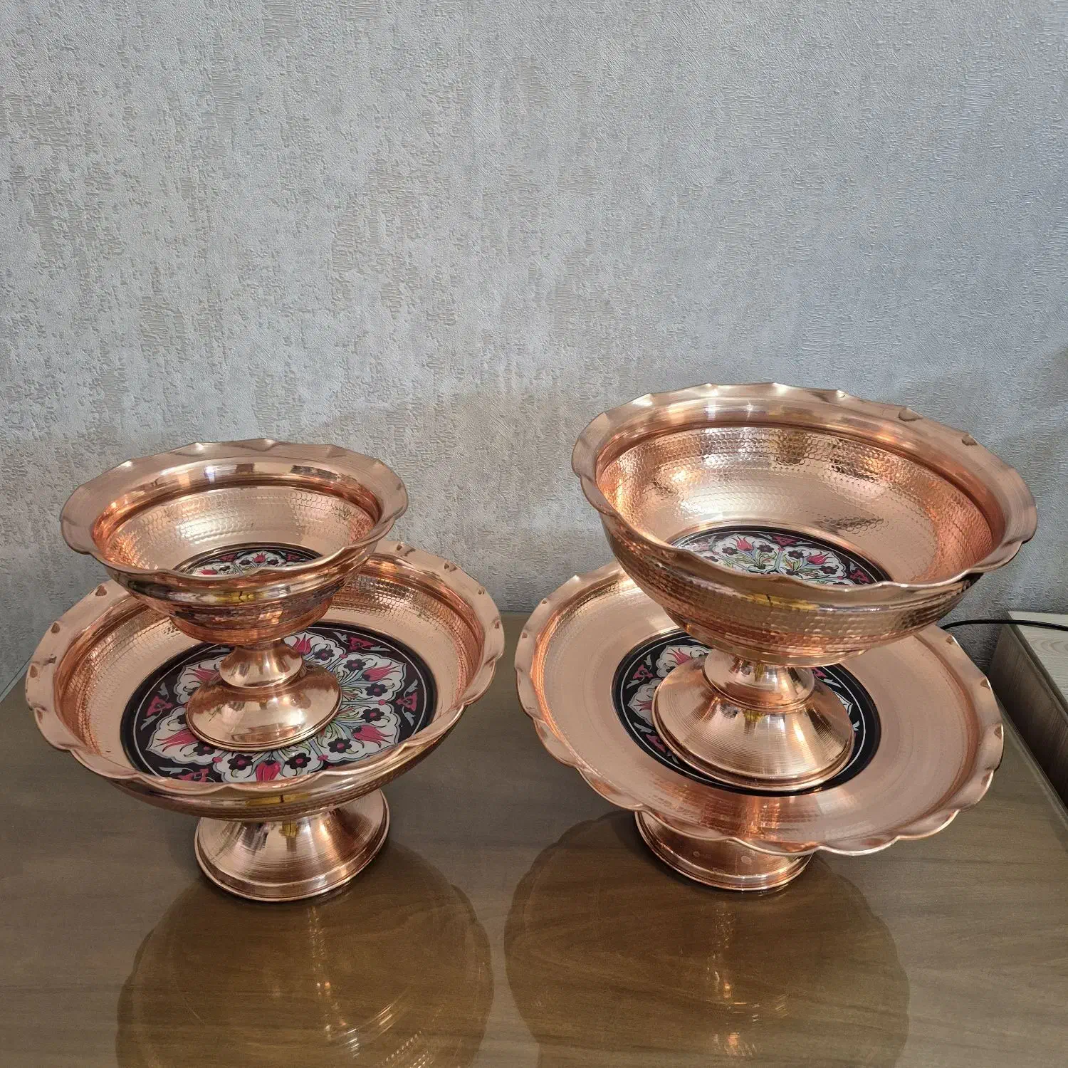 ظروف پذیرایی مسی|صنایع دستی و سایر لوازم تزئینی|مشهد, خرمشهر|دیوار