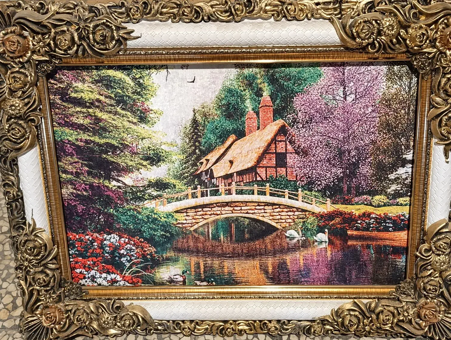 فروش فوق العاده تابلو فرش ماشینی به مدت محدود|تابلو فرش|آران و بیدگل, |دیوار