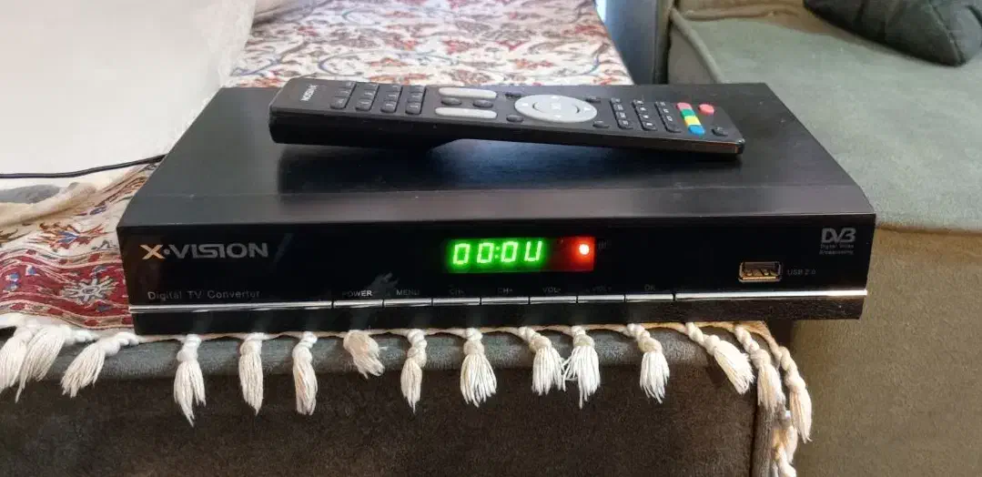 گیرنده دیجیتال ایکس ویژن|تلویزیون و پروژکتور|کرمان, |دیوار