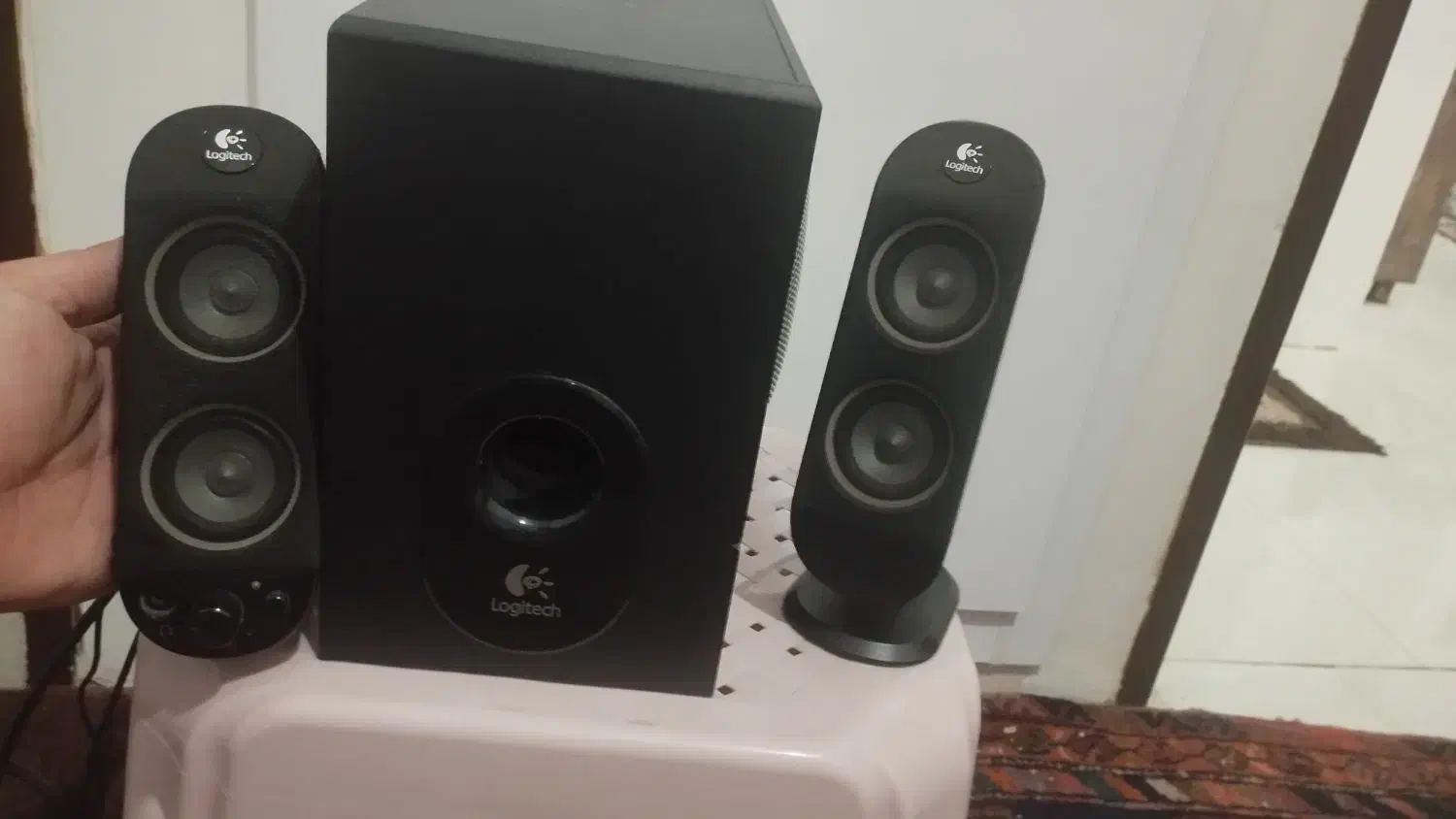 بلندگو Logitech x230|سیستم صوتی خانگی|قزوین, |دیوار