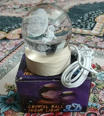 گوی کریستالی|ریسه و چراغ تزئینی|سمنان, |دیوار