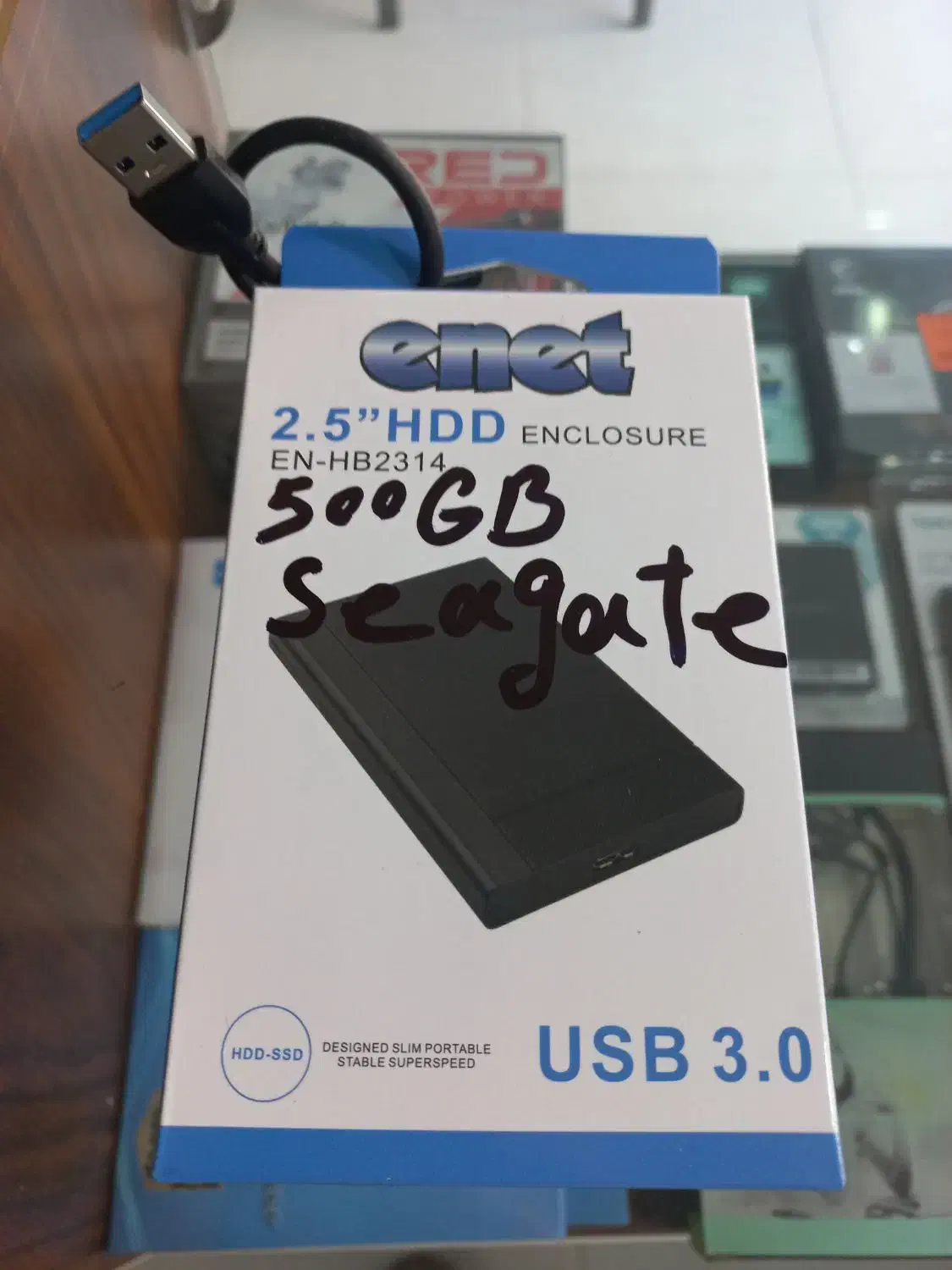 هارد  اکسترنال HDD 500GB|قطعات و لوازم جانبی رایانه|اندیشه, اندیشه فاز ۱|دیوار