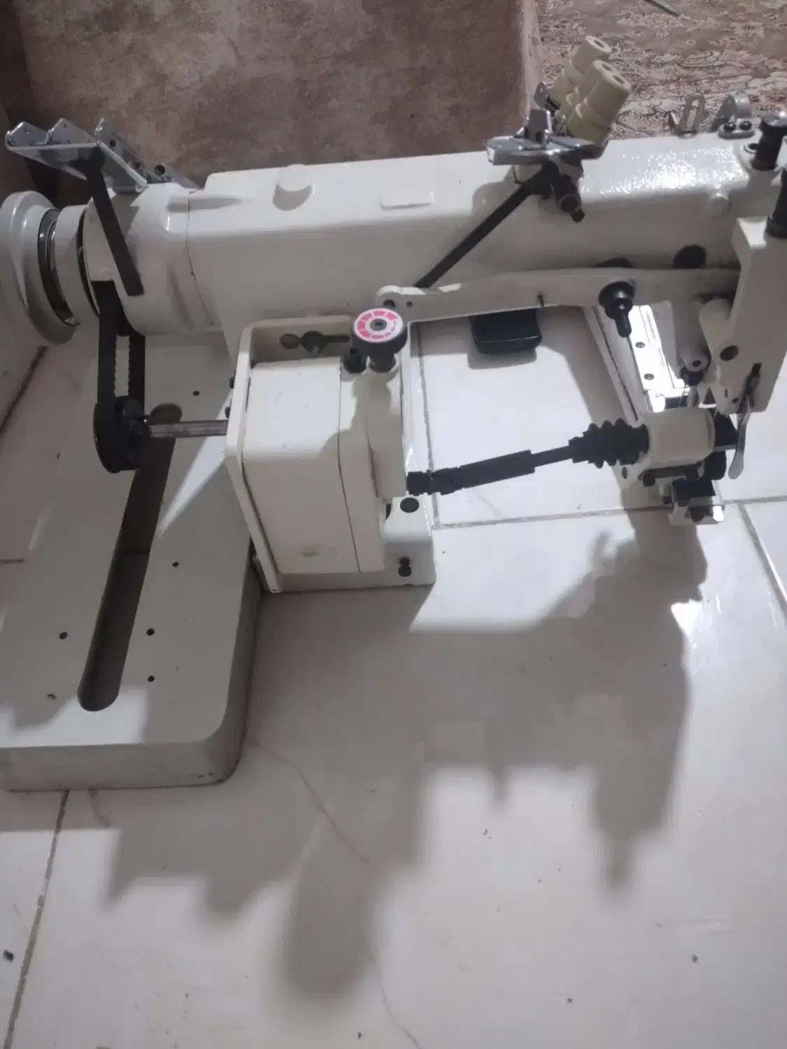 چرخ سه سوزنه نازک دوز کا بوی|چرخ خیاطی و ریسندگی|اندیشه, شهرک المهدی|دیوار