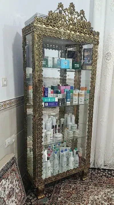 میز تلویزیون و بوفه برنجی|میز تلویزیون|اقبالیه, |دیوار