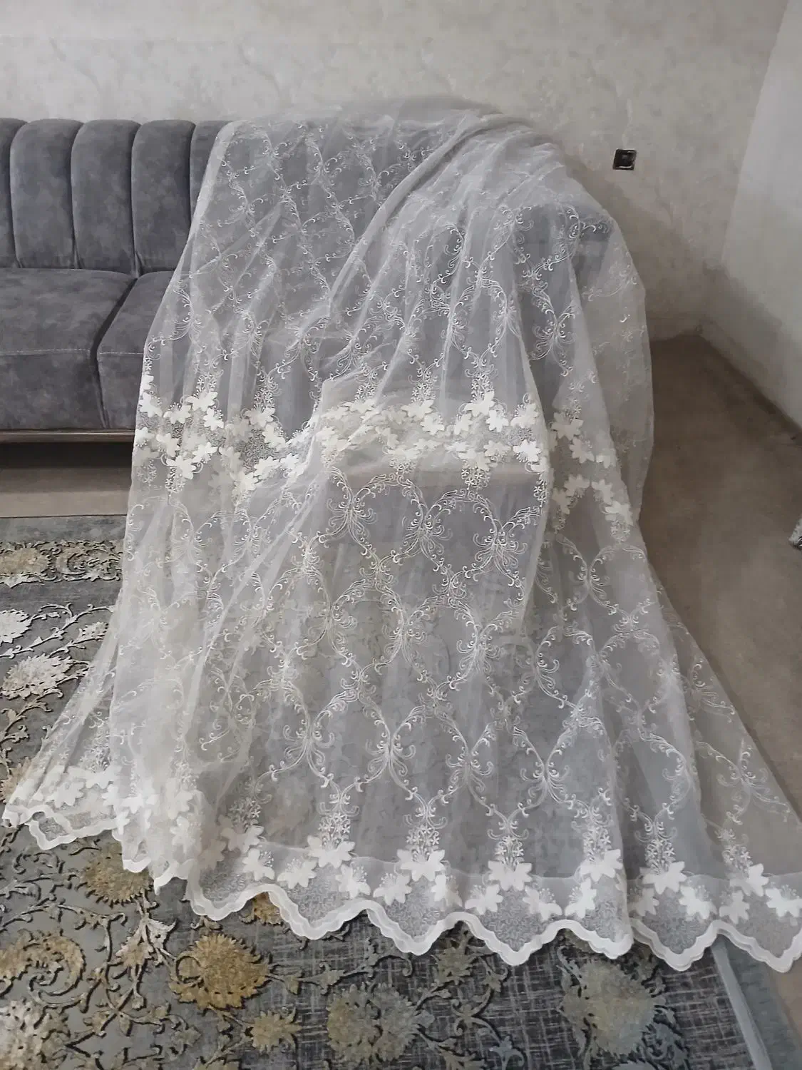 دوتاپرده جدید|پرده، رانر، رومیزی|امیدیه, |دیوار