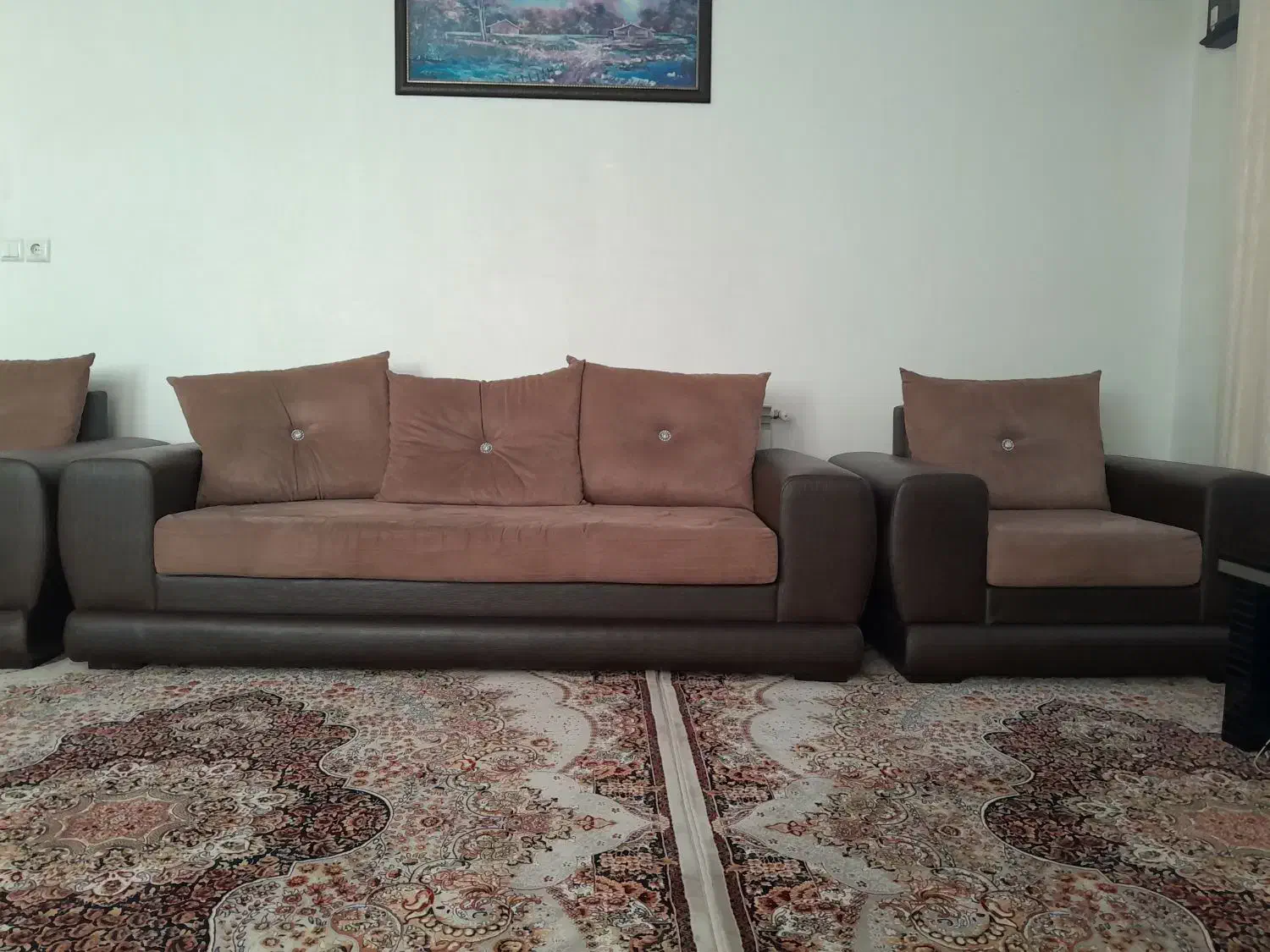 مبل هفت نفره شرکتی|مبلمان خانگی و میز عسلی|سقز, |دیوار