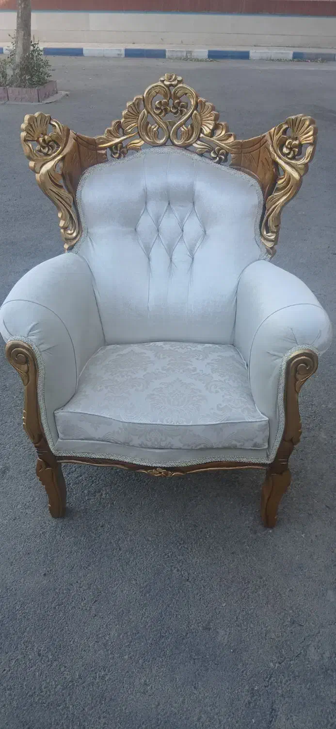 مبل سلطنتی|مبلمان خانگی و میز عسلی|اسلام‌شهر, شهرک سعیدیه|دیوار