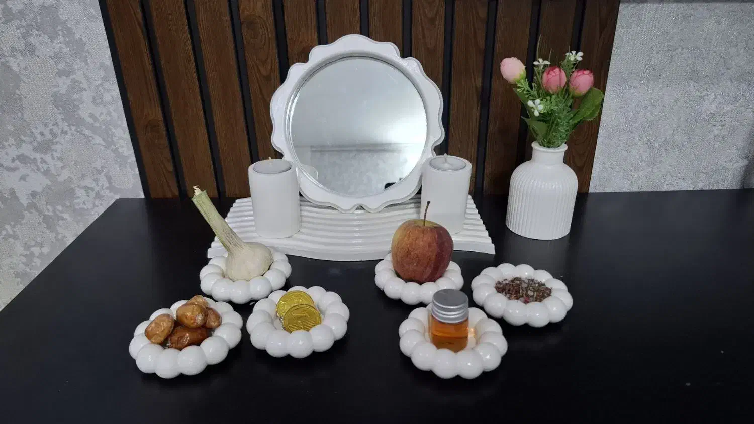 سنگ‌مصنوعی|صنایع دستی و سایر لوازم تزئینی|نور, |دیوار