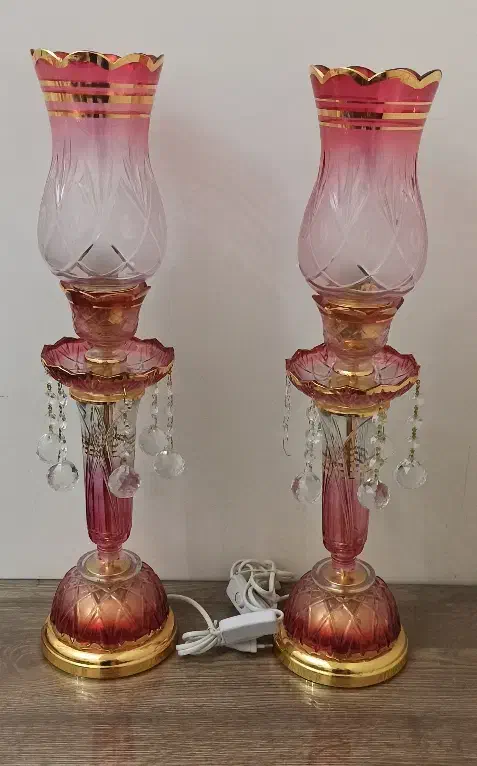 چراغ لاله طلاکوب قدیمی|لوستر و چراغ آویز|تبریز, |دیوار