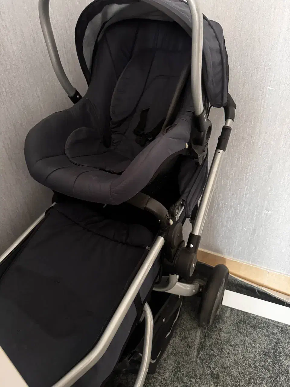 کالسکه وارداتی با کریر برند اسپرینگ|کالسکه و لوازم جانبی|کاشمر, |دیوار