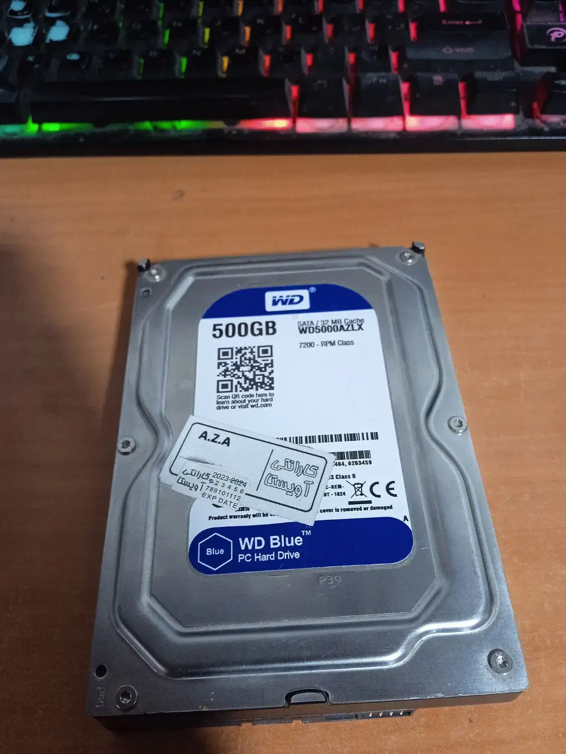 هارد HDD دو عدد ، یکی ۱ ترا بایت یکی ۵۰۰ گیگ|قطعات و لوازم جانبی رایانه|رشت, معلم|دیوار