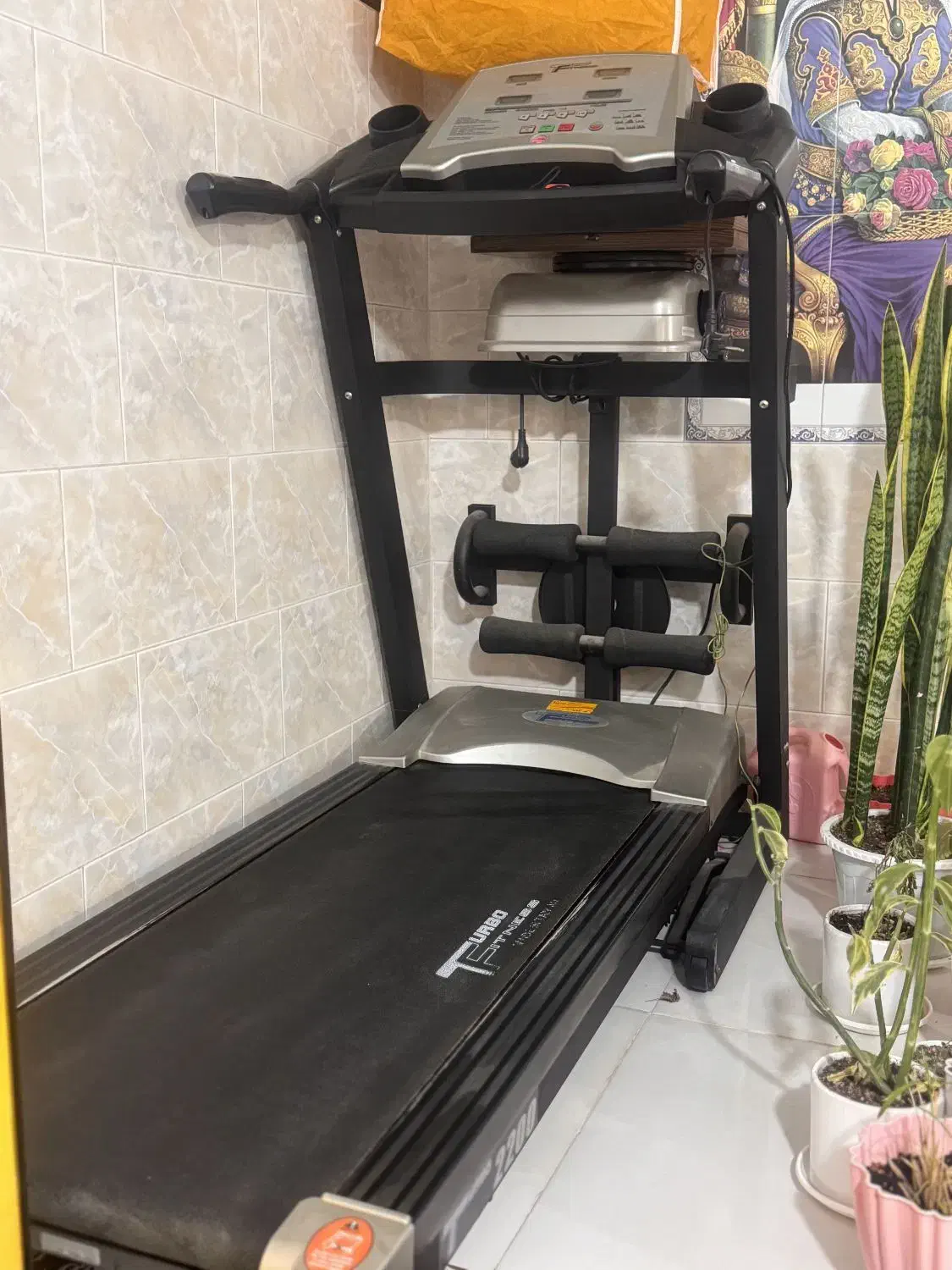 تردمیل مدل فیتنس توربو 2200|تجهیزات ورزشی|مرودشت, کناره|دیوار