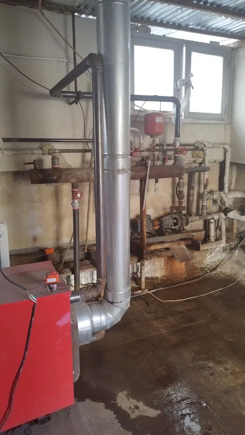 موتورخانه (شوفاژ خانه ) لوله کشی|مصالح و تجهیزات ساختمان|قزوین, |دیوار