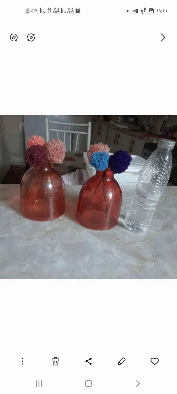 گلها و گلدانهای زیبا و ارزان قیمت|گل مصنوعی|مشهد, هنرور|دیوار