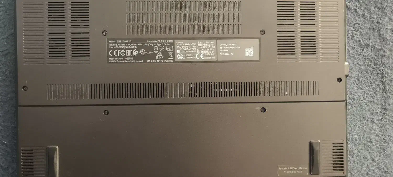 لپ تاپ گیمینگ ایسوس راگ رفیروسasus rog zephyrusg14|رایانه همراه|تهران, شمشیری|دیوار
