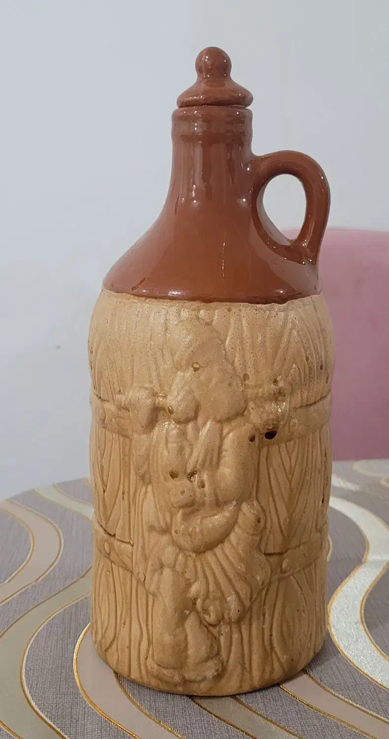 کوزه سفالی لعابی|صنایع دستی و سایر لوازم تزئینی|کازرون, |دیوار