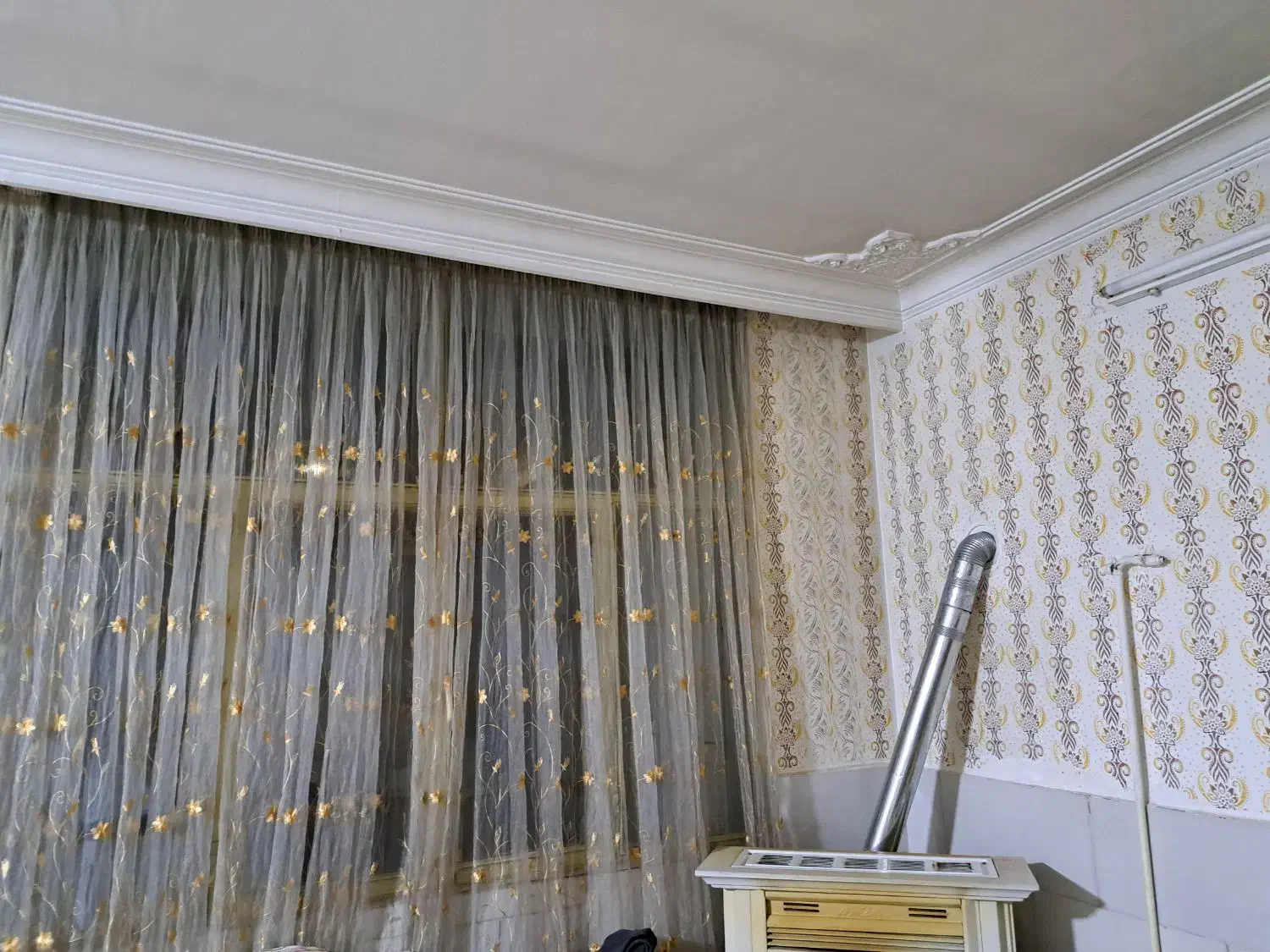 پرده|پرده، رانر، رومیزی|کرج, شهرک بنفشه|دیوار