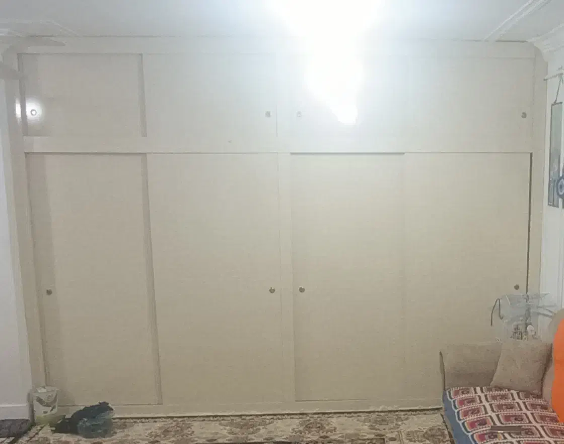 کمد دیواری|کتابخانه، شلف، قفسه‌های دیواری|فاضل آباد, |دیوار