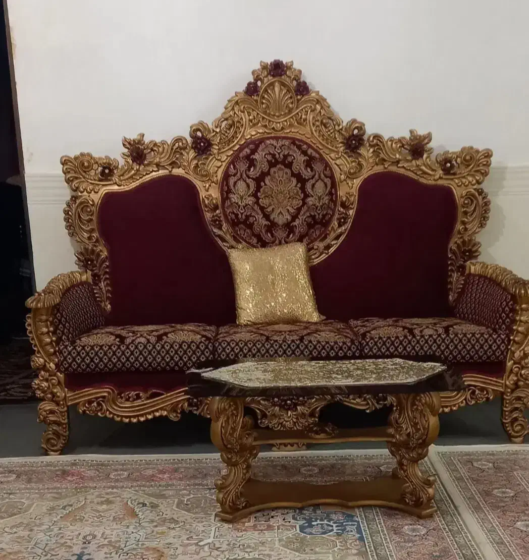 مبل سلطنتی|مبلمان خانگی و میز عسلی|باقرشهر, |دیوار