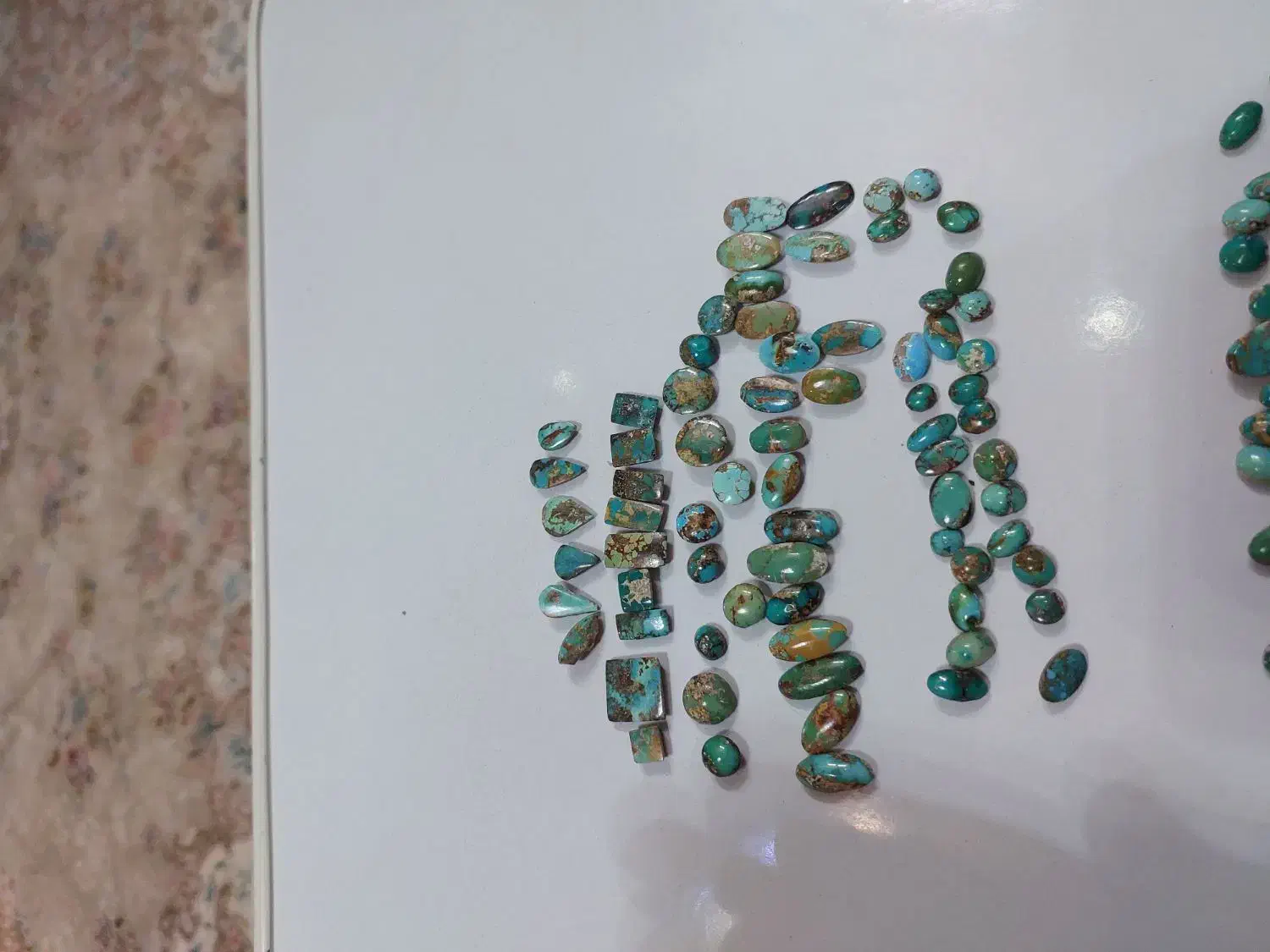 نگین فیروزه نیشابور|جواهرات|شیراز, فرگاز|دیوار