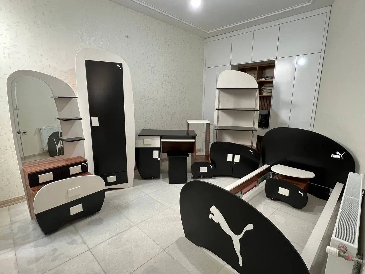 سرویس تخت ۶ تکه پوما|تخت و سرویس خواب|گلپایگان, |دیوار