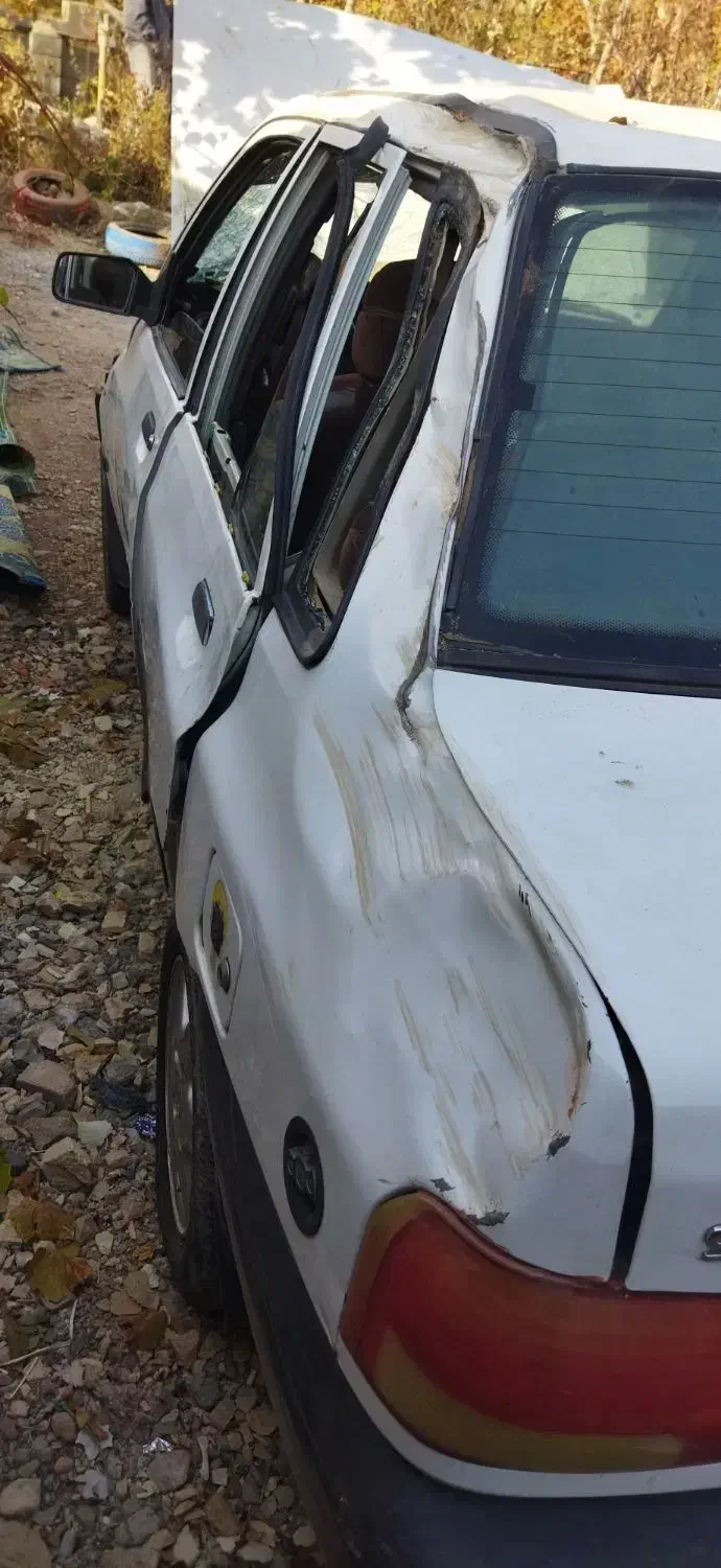 پراید سفید مدل ۹۰|خودرو سواری و وانت|یاسوج, |دیوار