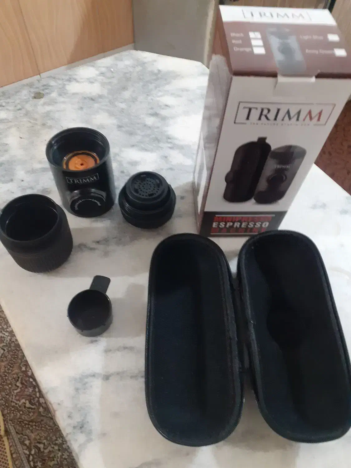 قهوه ساز مسافرتی مینی پرسو ۱ میلیون ۴۰۰|قوری، کتری، قهوه‌ساز دستی|مشهد, انقلاب|دیوار