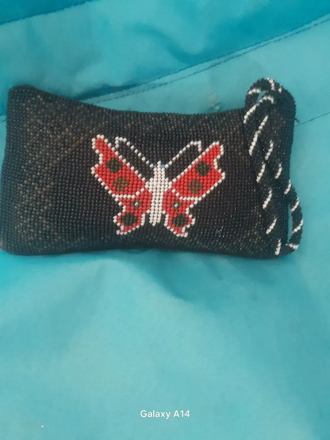 کیف پول منجوق دوزی قدیمی کاردست|کیف، کفش، کمربند|تهران, صفا|دیوار