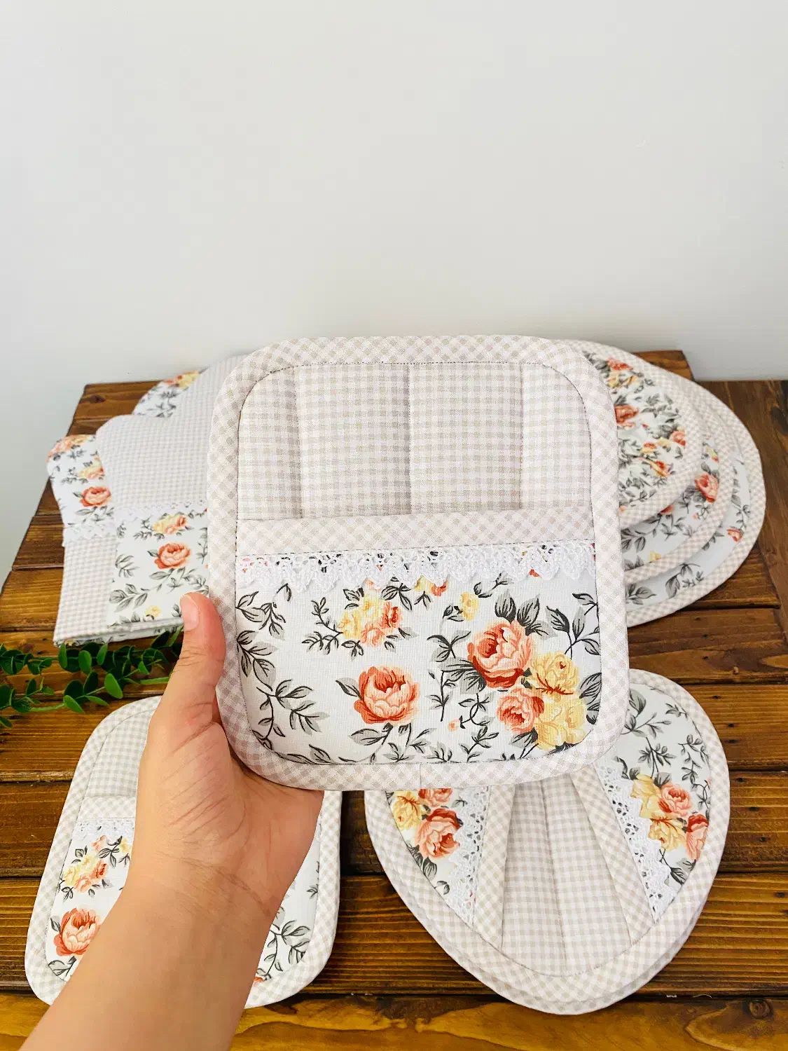 سرویس آشپزخانه با پارچه ترک|سفره، حوله، دستمال آشپزخانه|تبریز, |دیوار