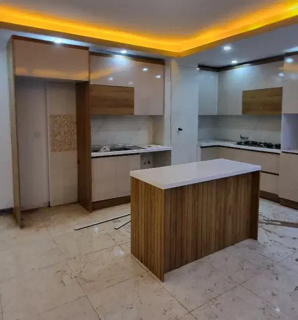 کابینت آشپزخونه کاپچینویی / هایگلاس / ام دی اف|مصالح و تجهیزات ساختمان|قرچک, شهرک طلائیه|دیوار