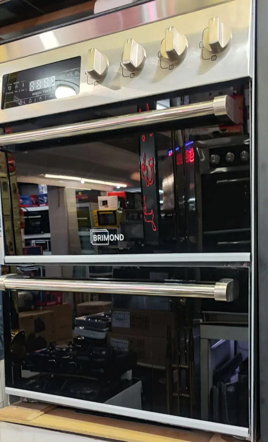 گاز چهارشعله استیل گارانتی دار اکبند|اجاق گاز و لوازم برقی پختوپز|تهران, پونک|دیوار