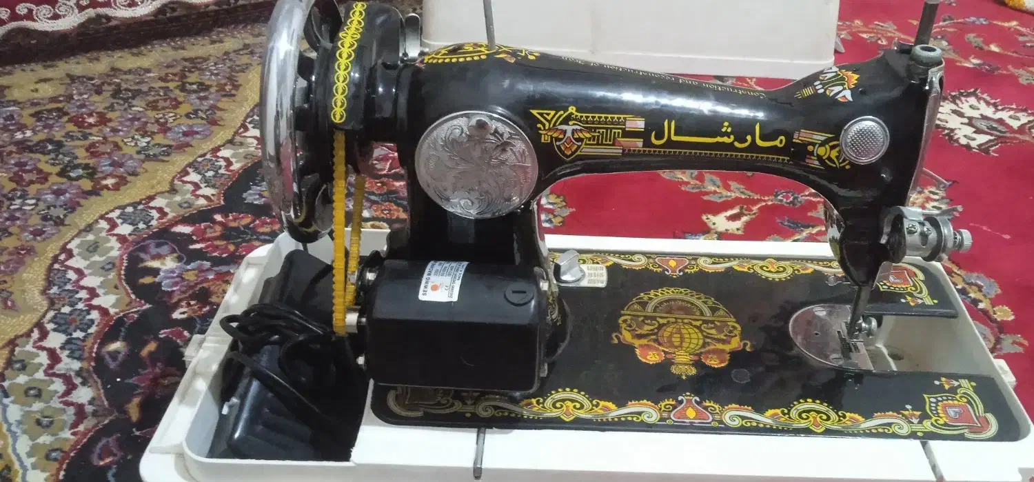 چرخ خیاطی مارشال|چرخ خیاطی و ریسندگی|زهک, |دیوار