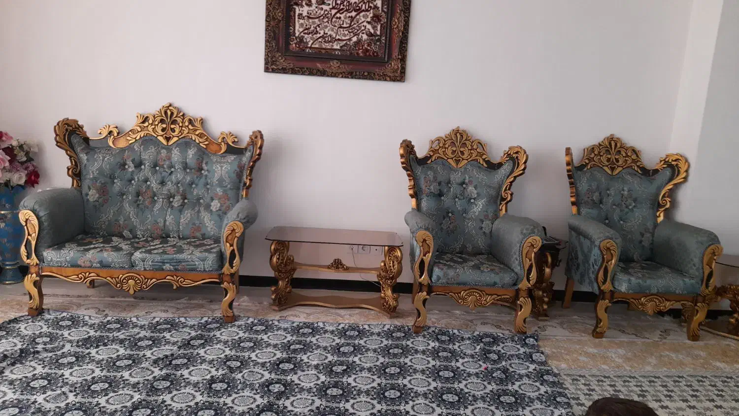 مبل هفت نفره|مبلمان خانگی و میز عسلی|اسلام‌شهر, شهرک محمدیه|دیوار