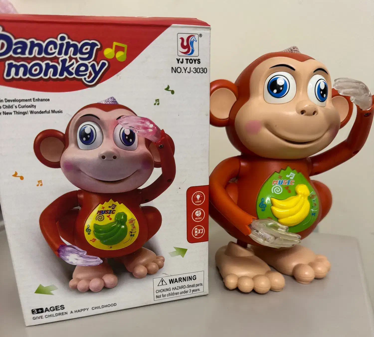 میمون موزیکال|اسباب‌بازی بچه|تهران, نیروی هوایی (پیروزی)|دیوار