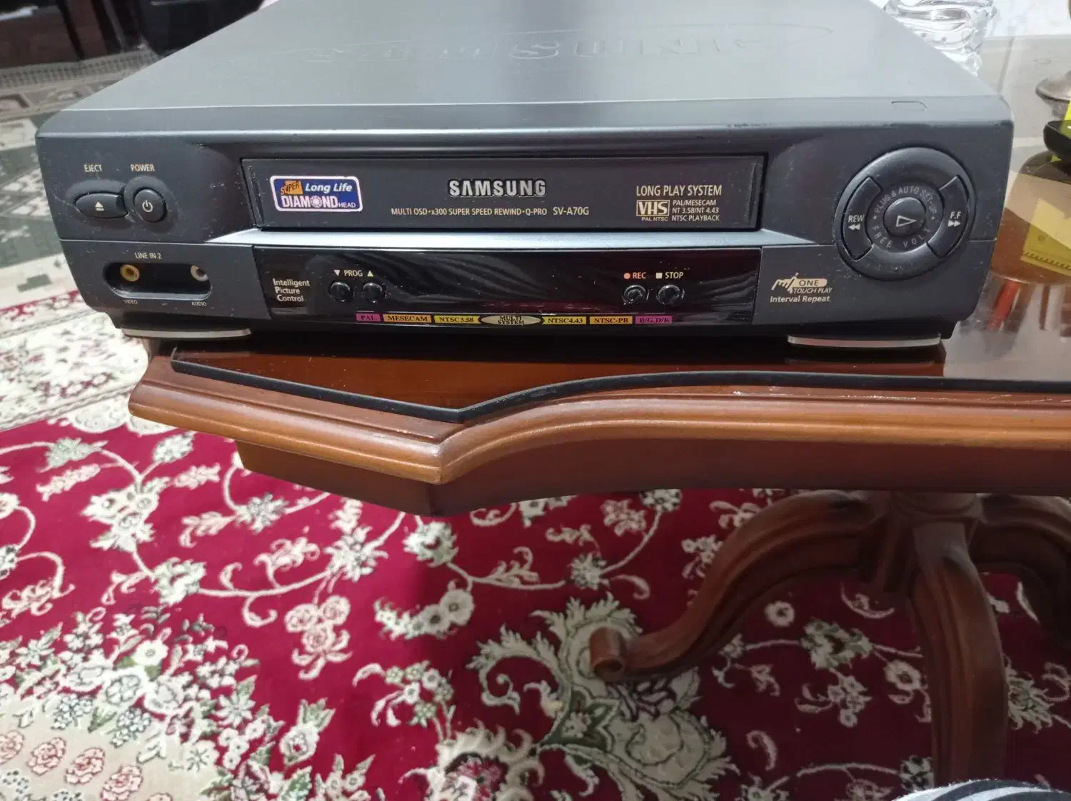 ویدیو سامسونگ VHS|پخش‌کننده DVD و ویدیو|شیراز, شهرک گلستان|دیوار